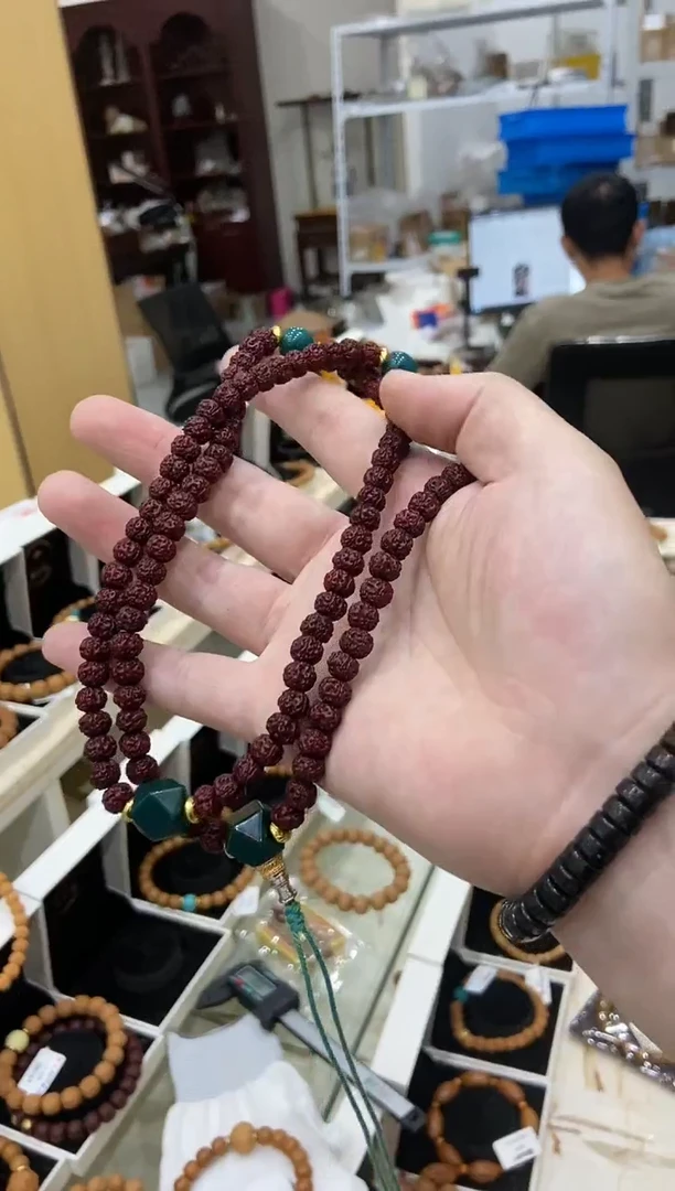 菩提吊坠机刷玉化小金刚设计款长串卡8