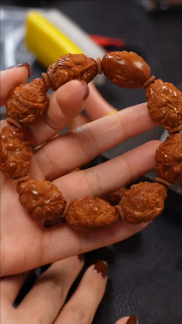 手串/手链橄榄核九林核雕文玩作品