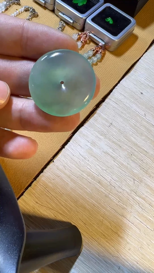 未镶嵌定制翡翠扣子