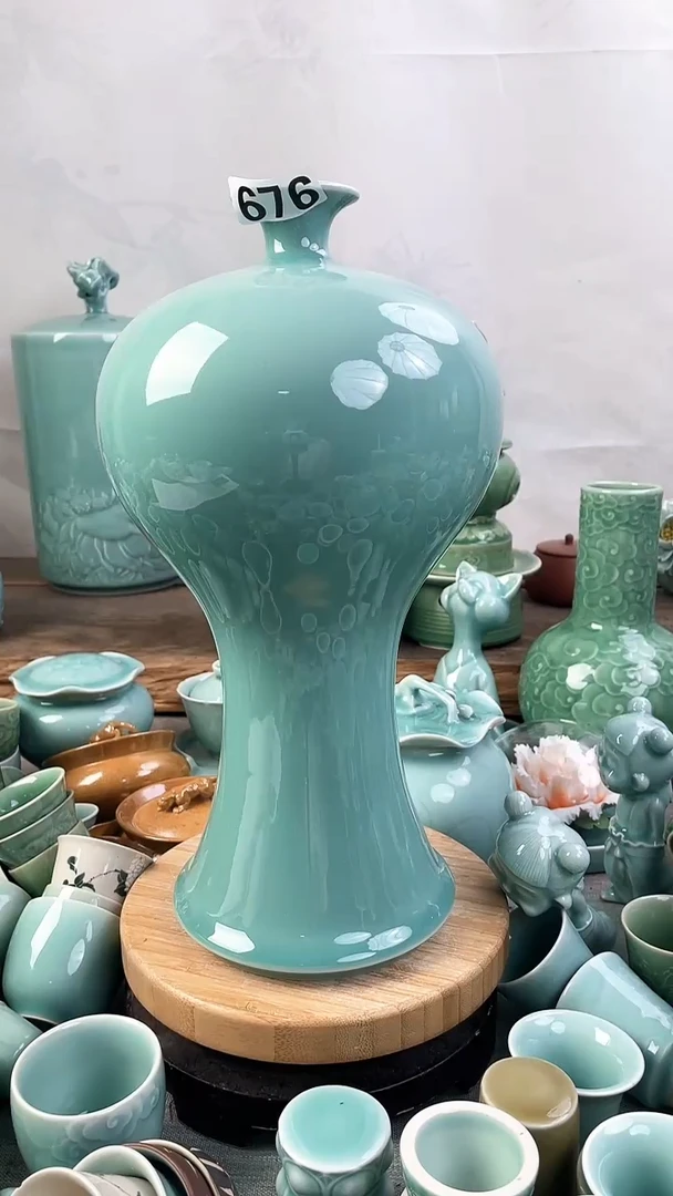 纯手工 慧仙青瓷 龙泉青瓷