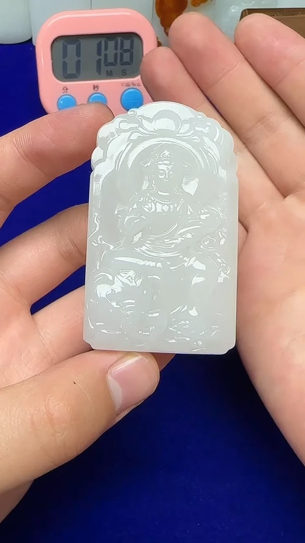 和田玉未镶嵌挂件1