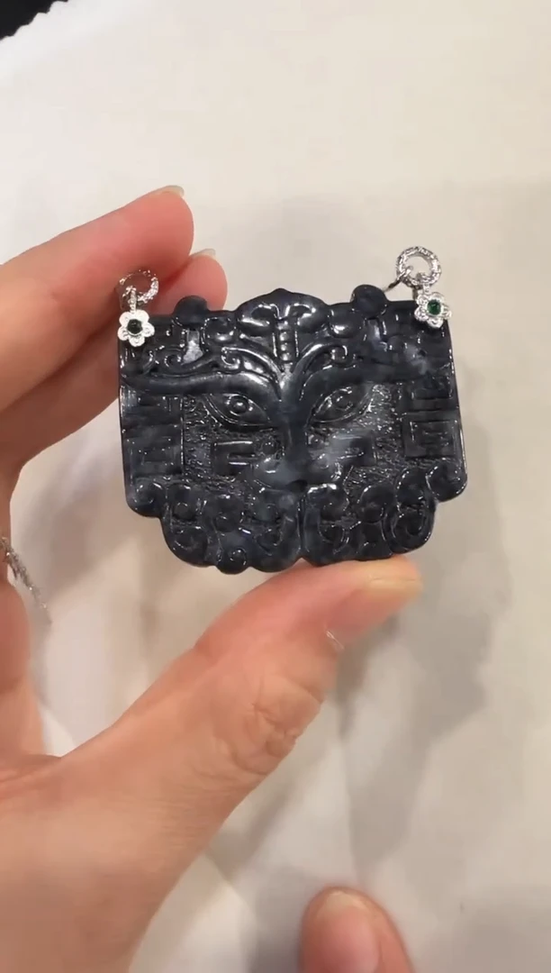 颈饰未镶嵌翡翠国风