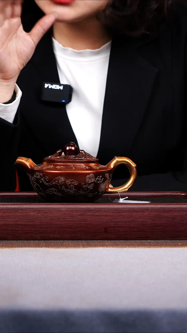 茶壶紫砂宜兴原矿紫砂作品