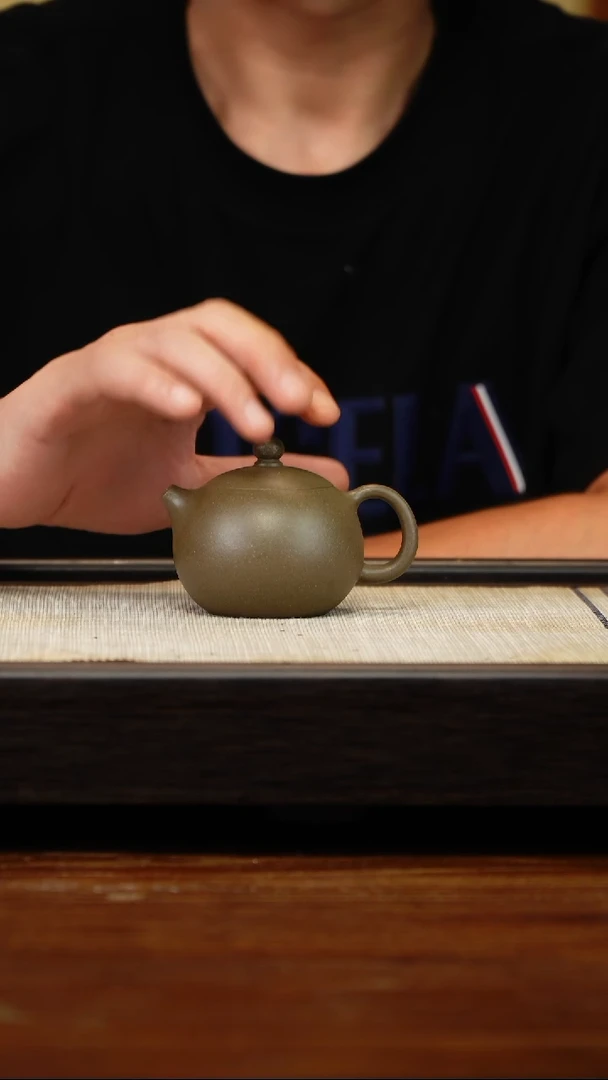 茶壶紫砂蟹壳青西施