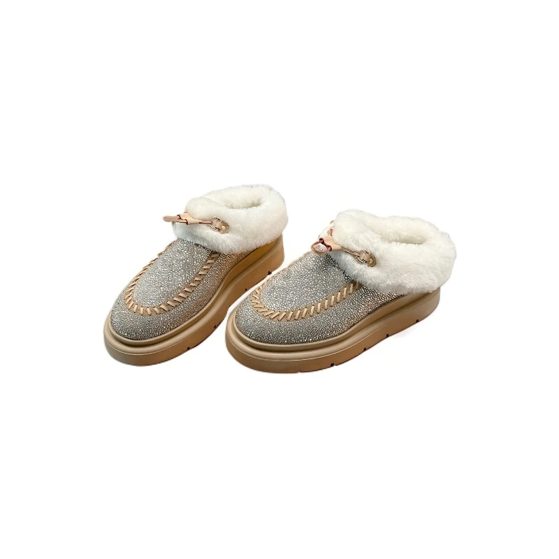 【DML】千金公主风轻奢毛拖女