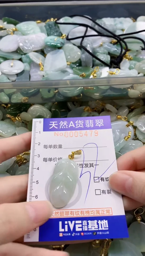 颈饰未镶嵌翡翠纯天然a货翡翠