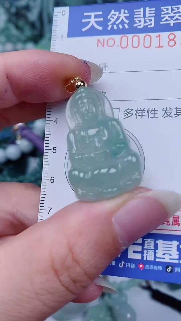 翡翠未镶嵌颈饰00001830