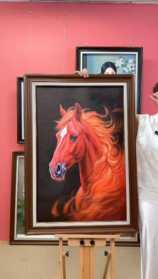 油画舒*哥尺寸60*90画芯（不含框）