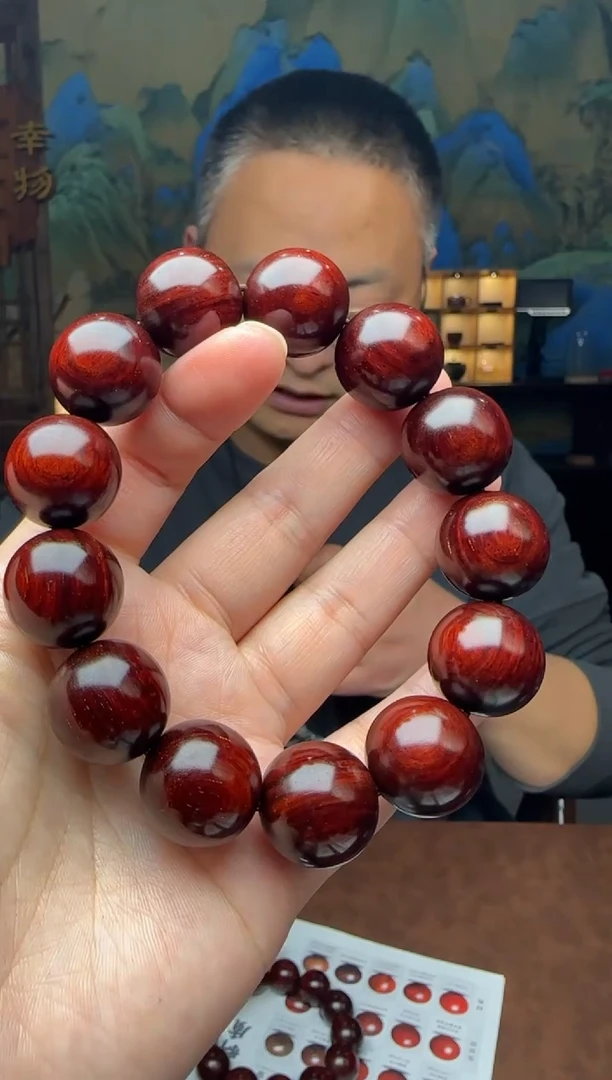 【闪购商品】小叶紫檀手串/手链1.8*13颗原汁原味泥料