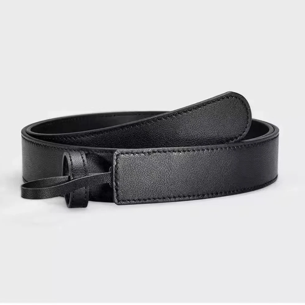 大饼不带头4.0带身男士真皮腰带经典压纹腰带单带身