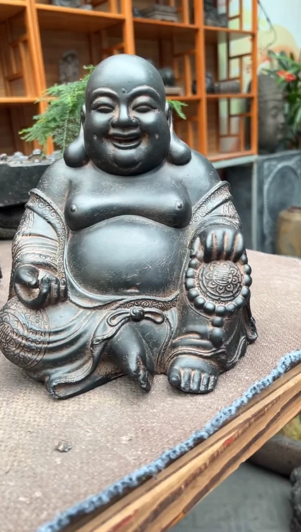 陶土【火山泥】大肚佛