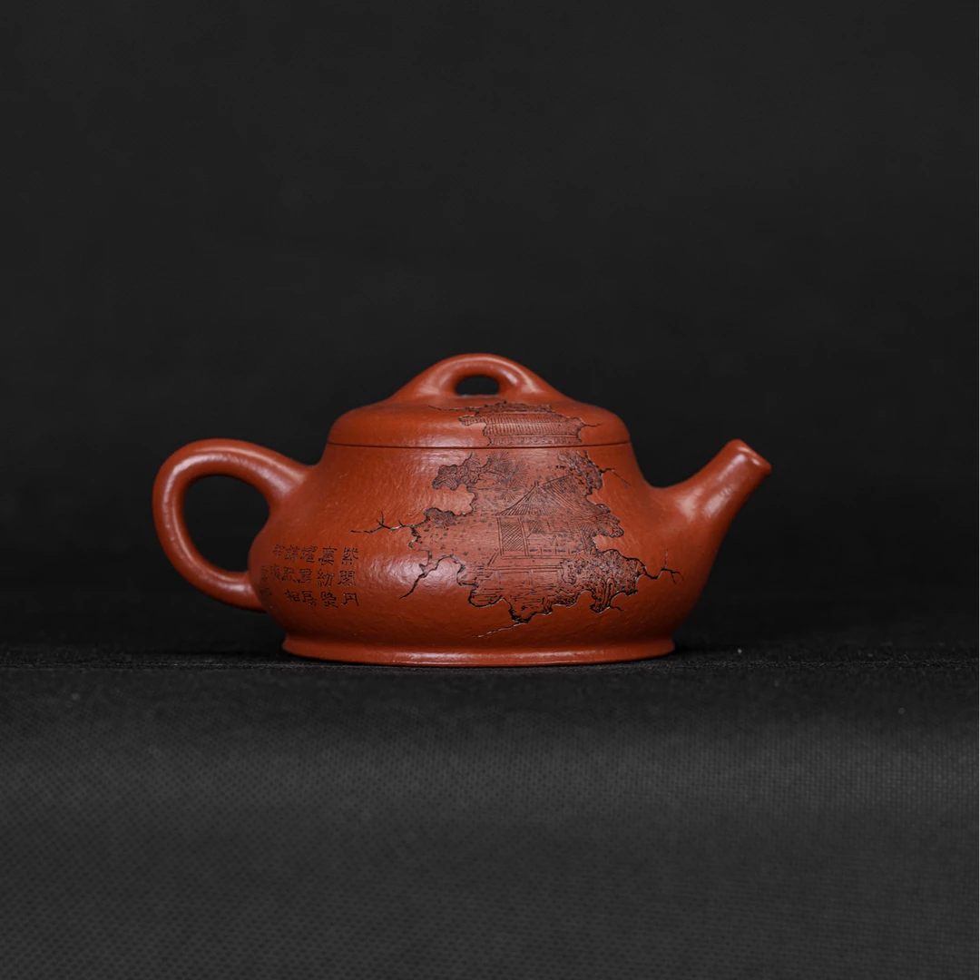 【知白】朱泥紫阁金辉24122231 容量180cc