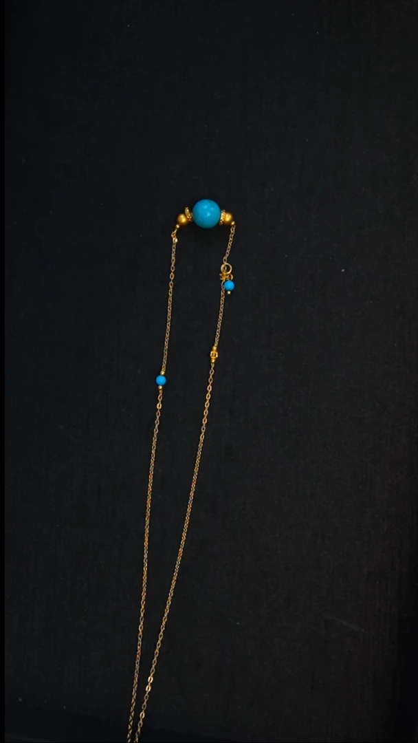 未镶嵌绿松石项链发货一件