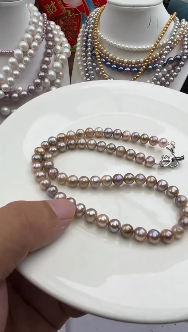 淡水珍珠未镶嵌颈饰1