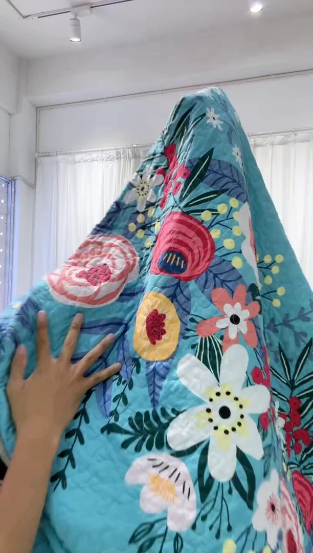 棉220*240纯棉床盖120号微瑕