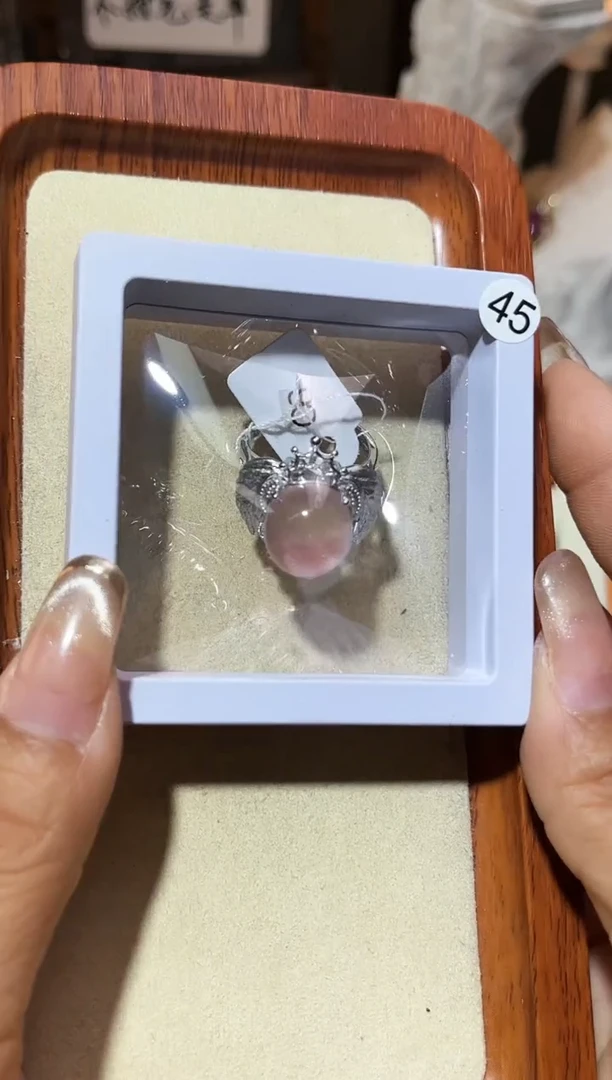 【闪购商品】水晶戒指银S925镶嵌定制