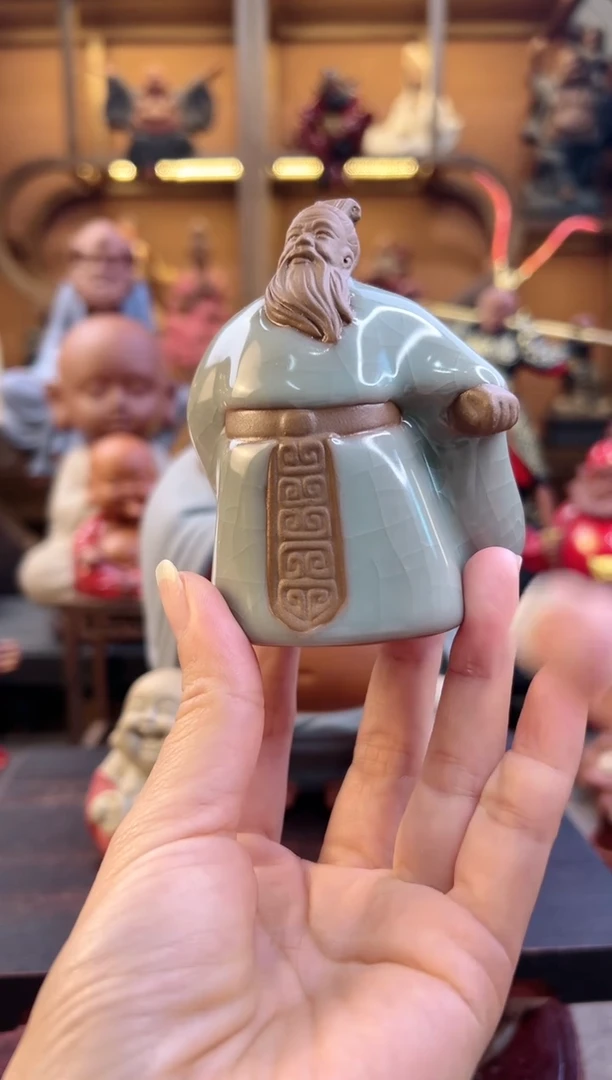 紫砂茶宠器闵紫砂茶宠摆件