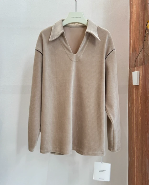 【ZHEN】SY838 2025新款衬衫显瘦时尚百搭设计师轻奢款