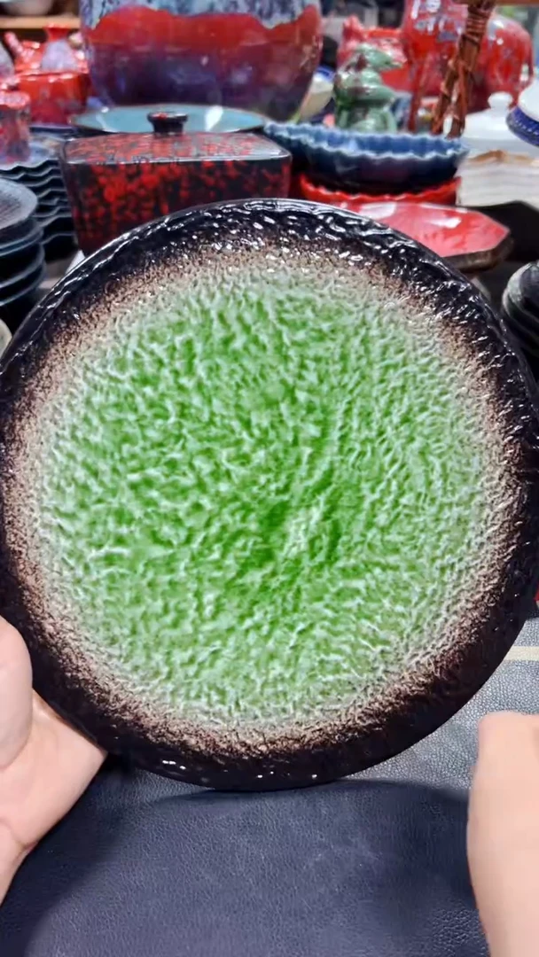 瓷片盘子本店全场满20包邮