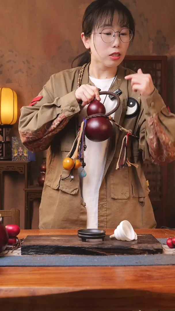 【闪购商品】140号精品大漆葫芦防腐防渗装水茶酒