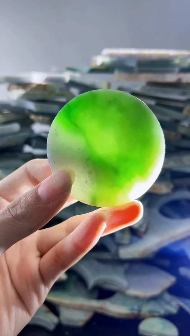 裸石翡翠缅甸翡翠A货陈251