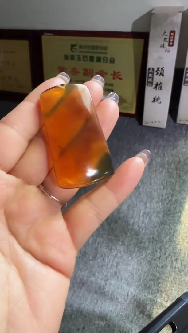 琥珀颈饰未镶嵌#67缅甸琥珀吊坠