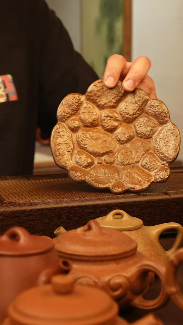 茶壶紫砂宜兴原矿紫砂茶盘