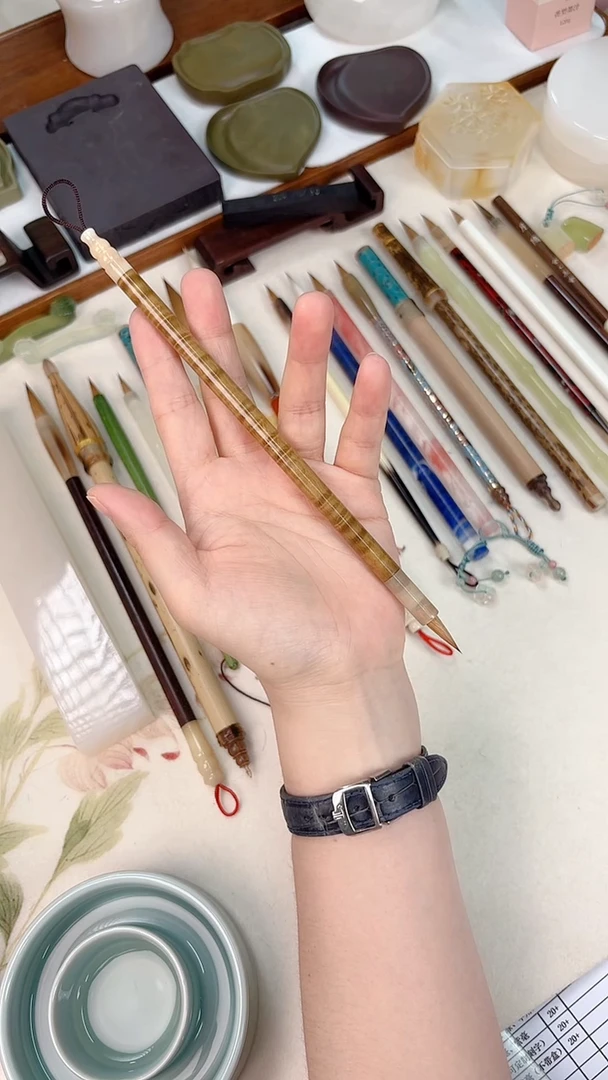 合三舍直播间金丝楠木小楷
