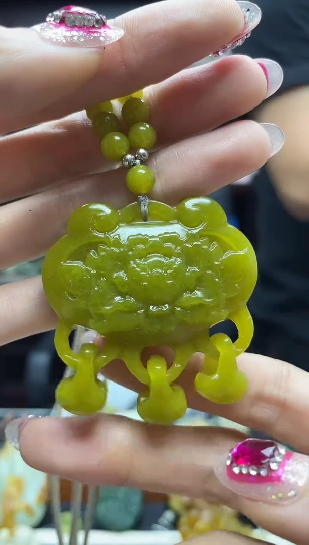 未镶嵌岫玉吊坠·多样性发*货拍一发一