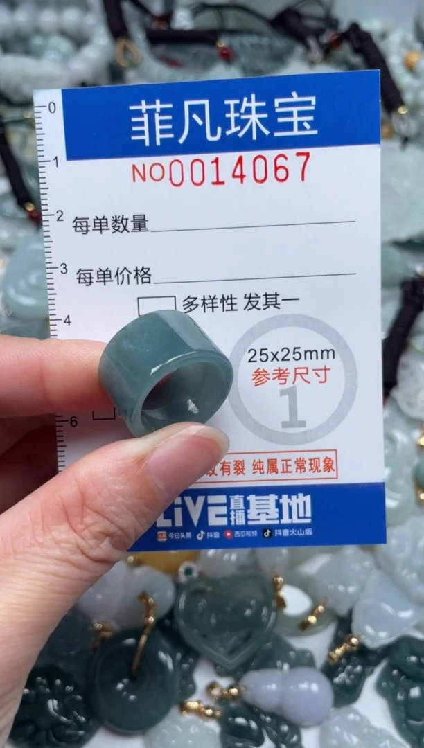 颈饰未镶嵌翡翠14067