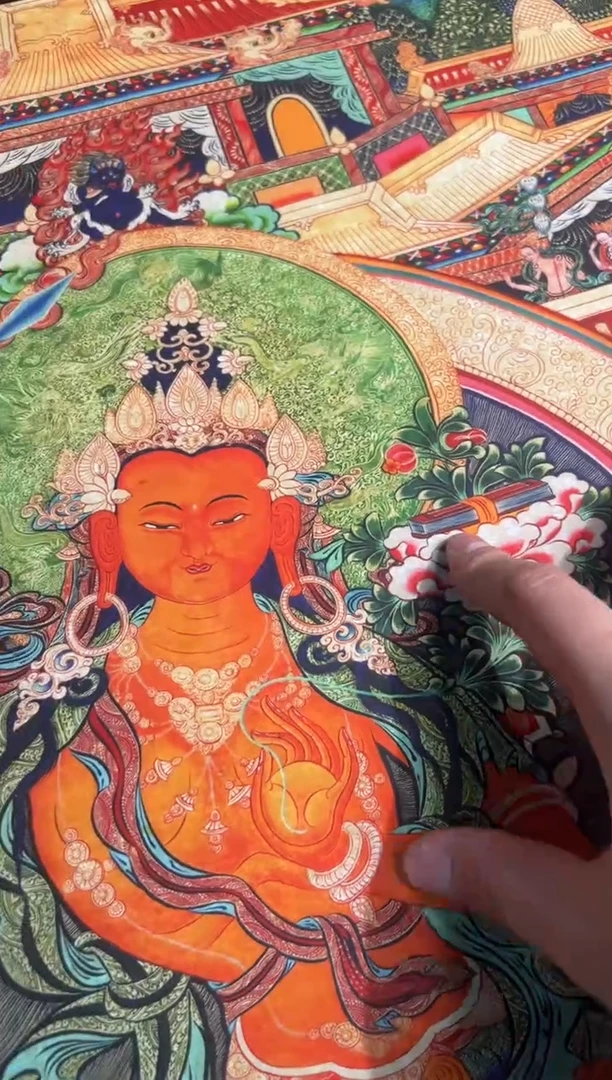 卷轴画卷轴画奥奥的唐卡