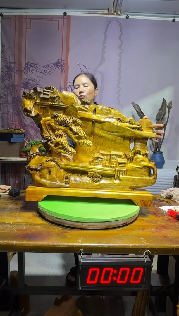 金丝楠心****往金丝楠木枯木摆件