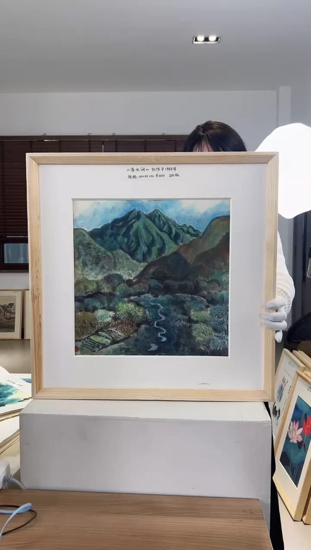 【闪购商品】版画限量亲签盖章版画S
