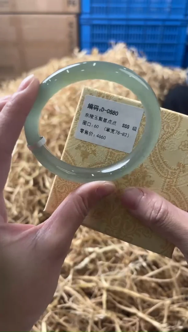 未镶嵌手镯石英质玉D-0880