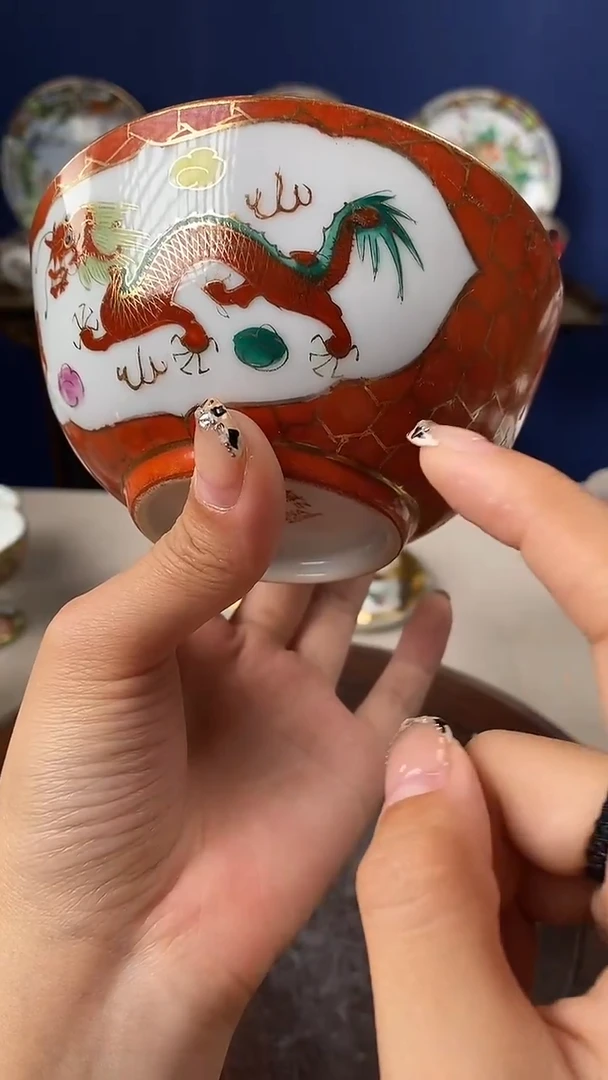 瓷片微瑕景德镇窑厂瓷摆件单件