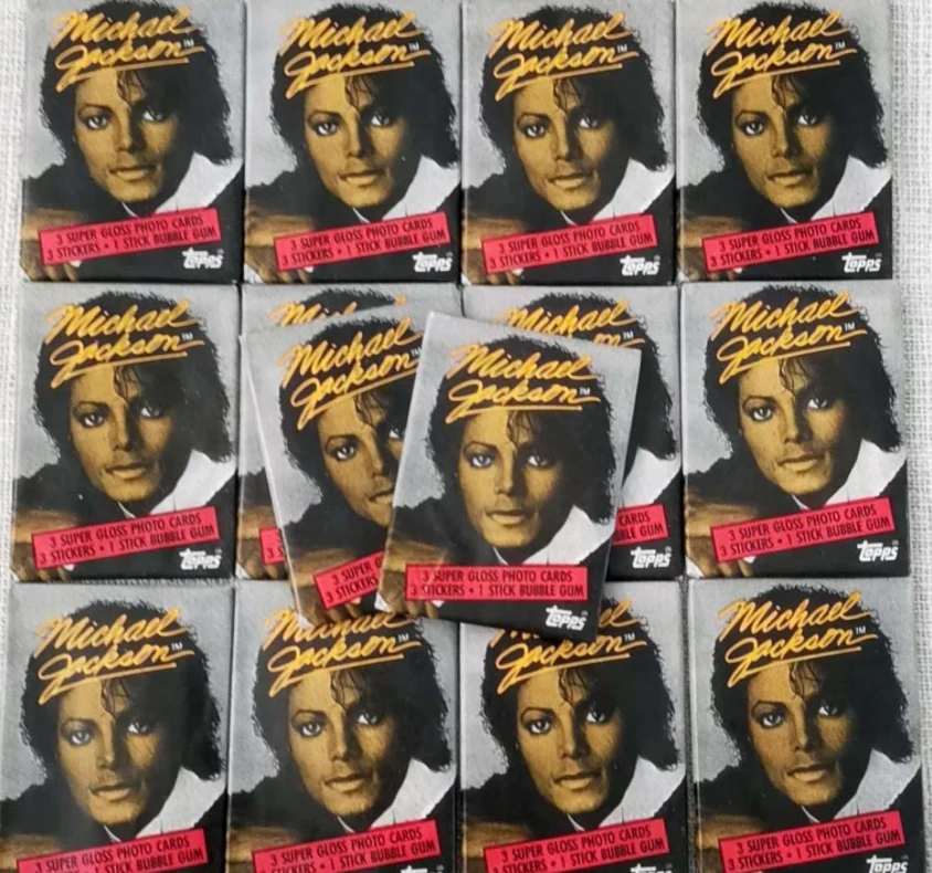 【代拆】1984年 MJJ Productions 迈克尔杰克逊中古卡牌