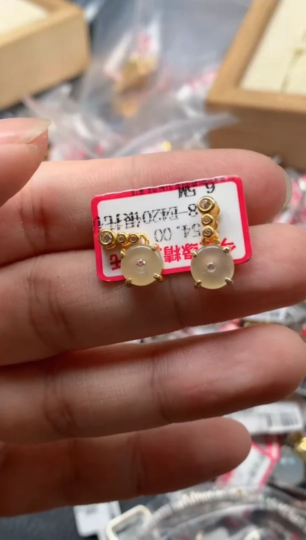 翡翠戒指银S925镶嵌天然A货缅甸翡翠