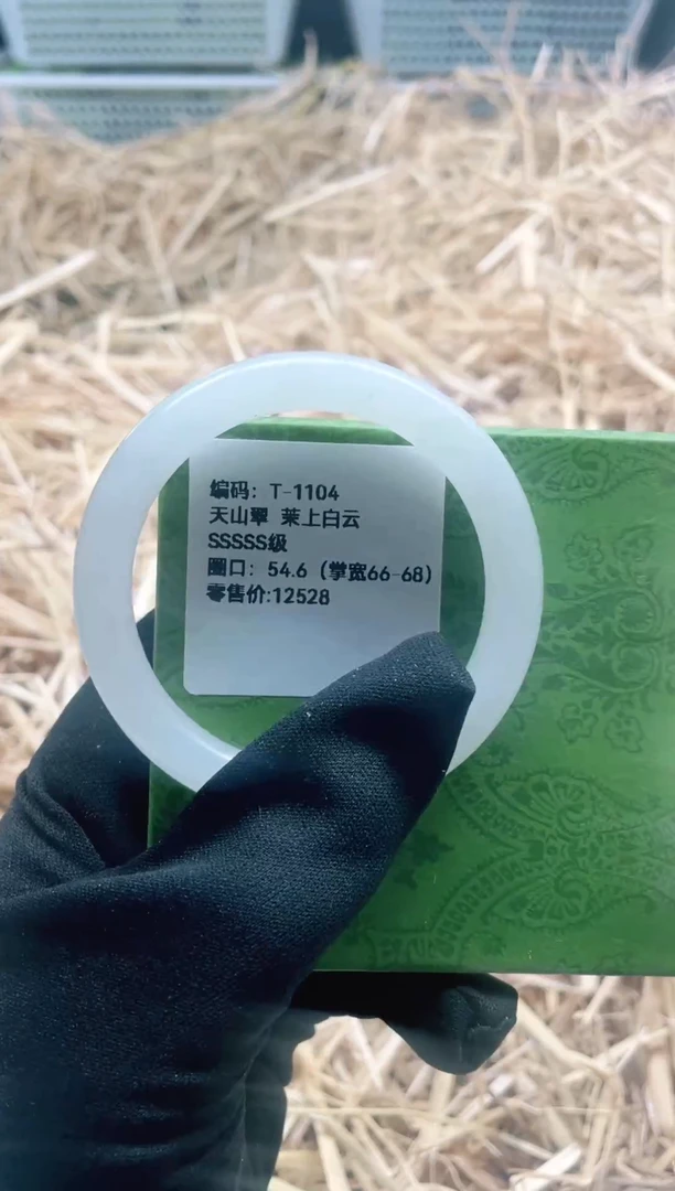 未镶嵌手镯石英质玉T-1104