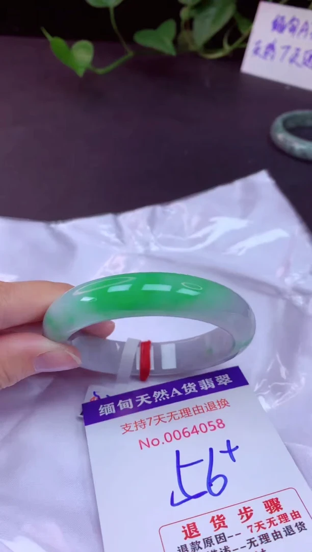 未镶嵌手镯翡翠56（7天无理由退换 ）