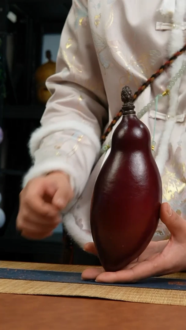 815号 天然热水酒葫芦 一物一拍（有瑕介意勿拍）