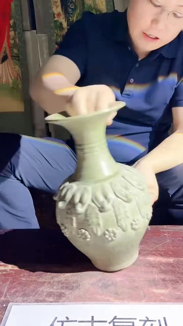 摆件景德镇陶瓷流水64