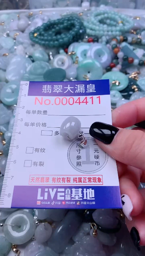 颈饰未镶嵌翡翠4411