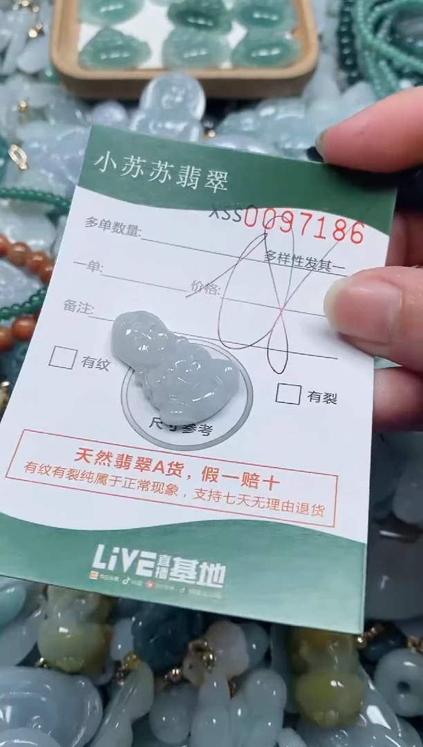 【闪购商品】翡翠颈饰未镶嵌闪购商品0097186