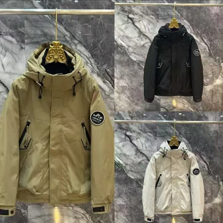 8907 冬季御寒保暖男士百搭时尚运动潮流帅气短款修身棉外套