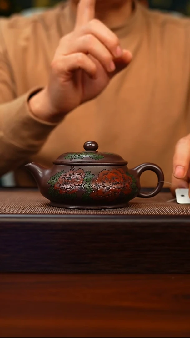 茶壶紫砂原矿紫砂手工茶壶