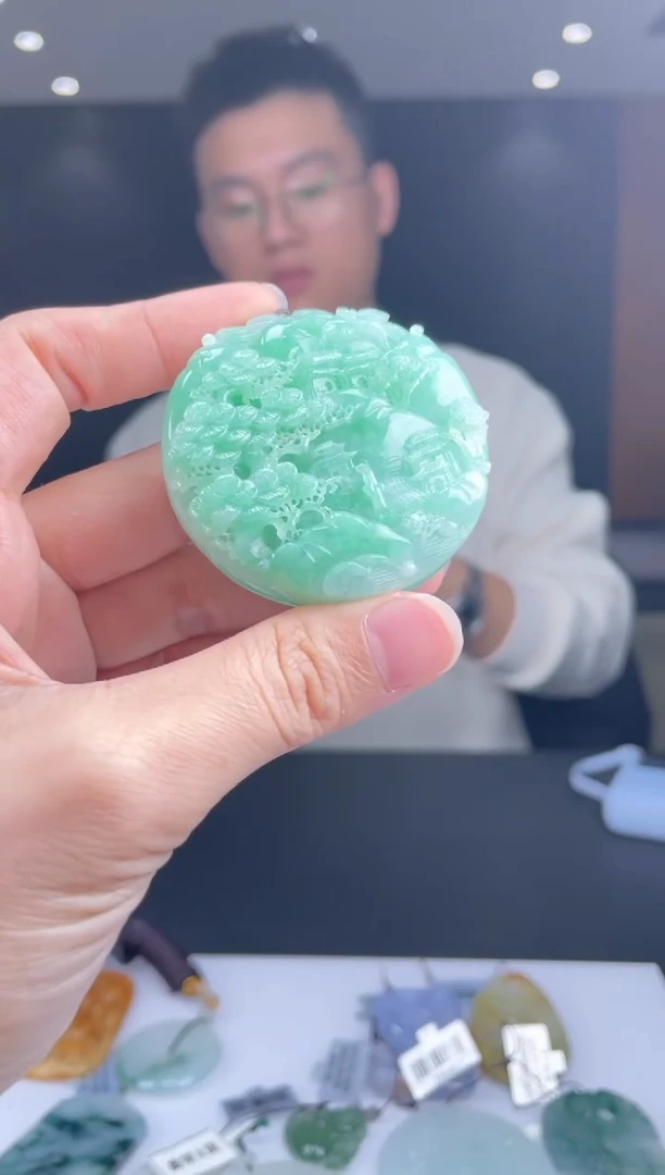 【闪购商品】定制翡翠未镶嵌01-19HDJT0127399