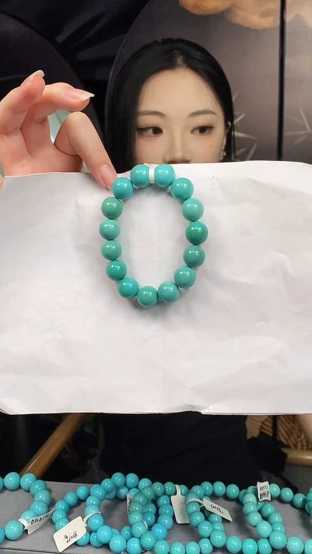 未镶嵌绿松石手串1