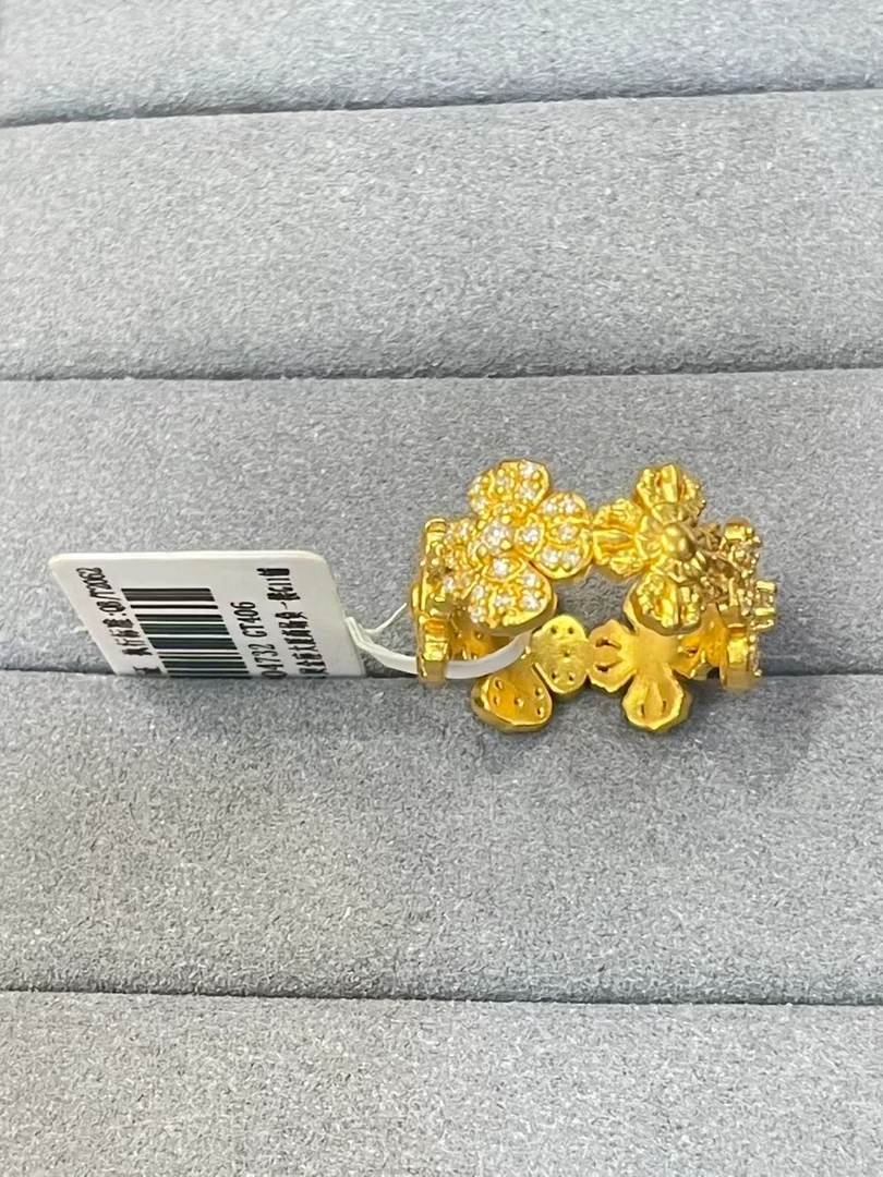 精品足金戒指GT406