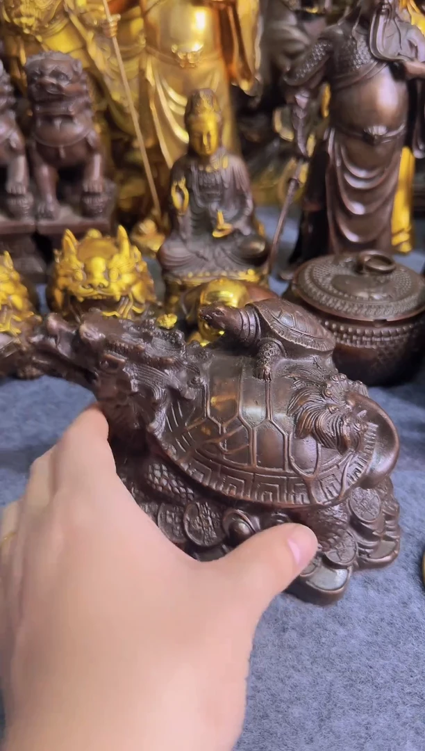 老黄黄铜摆件装饰品