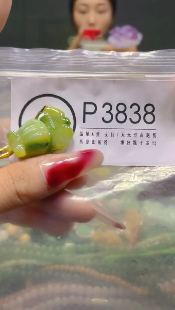颈饰未镶嵌翡翠/P/翡翠A货，一件也是批发价